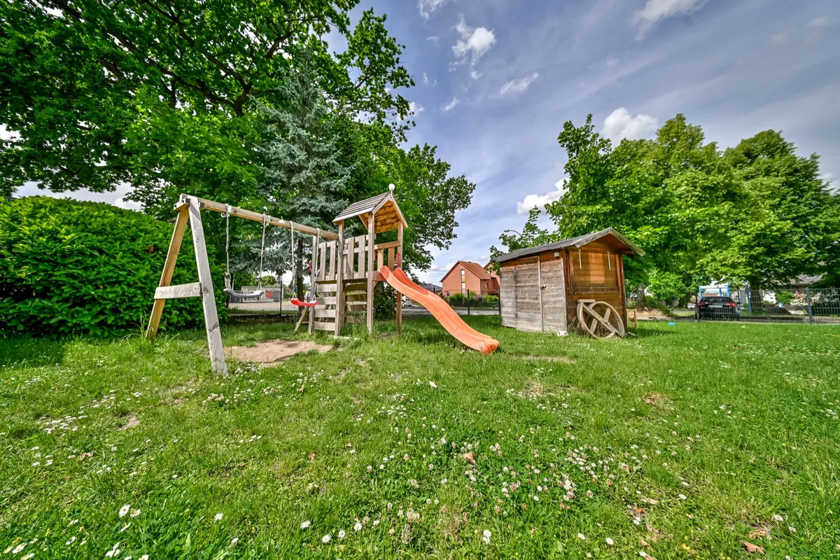 Spielplatz und Garten am MH Hotel Salzgitter